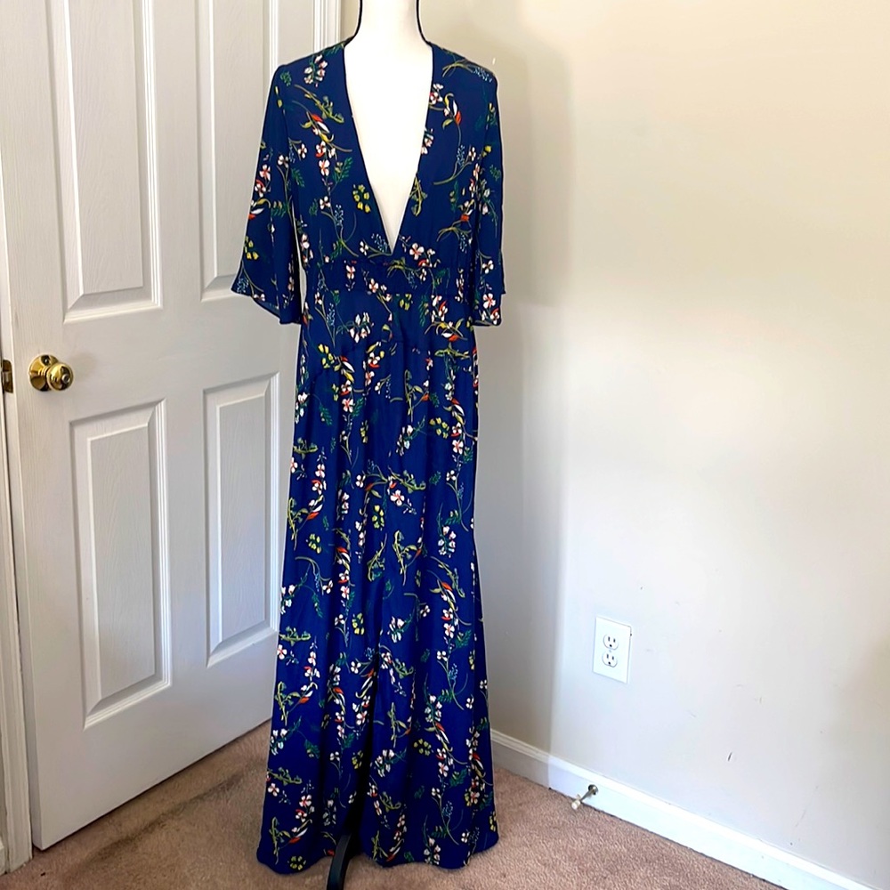COPY - Navy floral dress